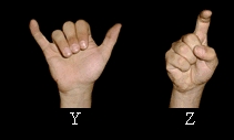 fingerspelling